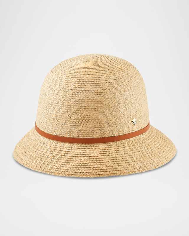 Besa 6 Raffia Cloche Hat